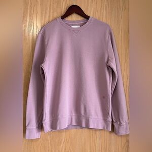 Club Monaco | Men’s SZ Large | Light Purple Crewneck Sweatshirt | EUC Logo